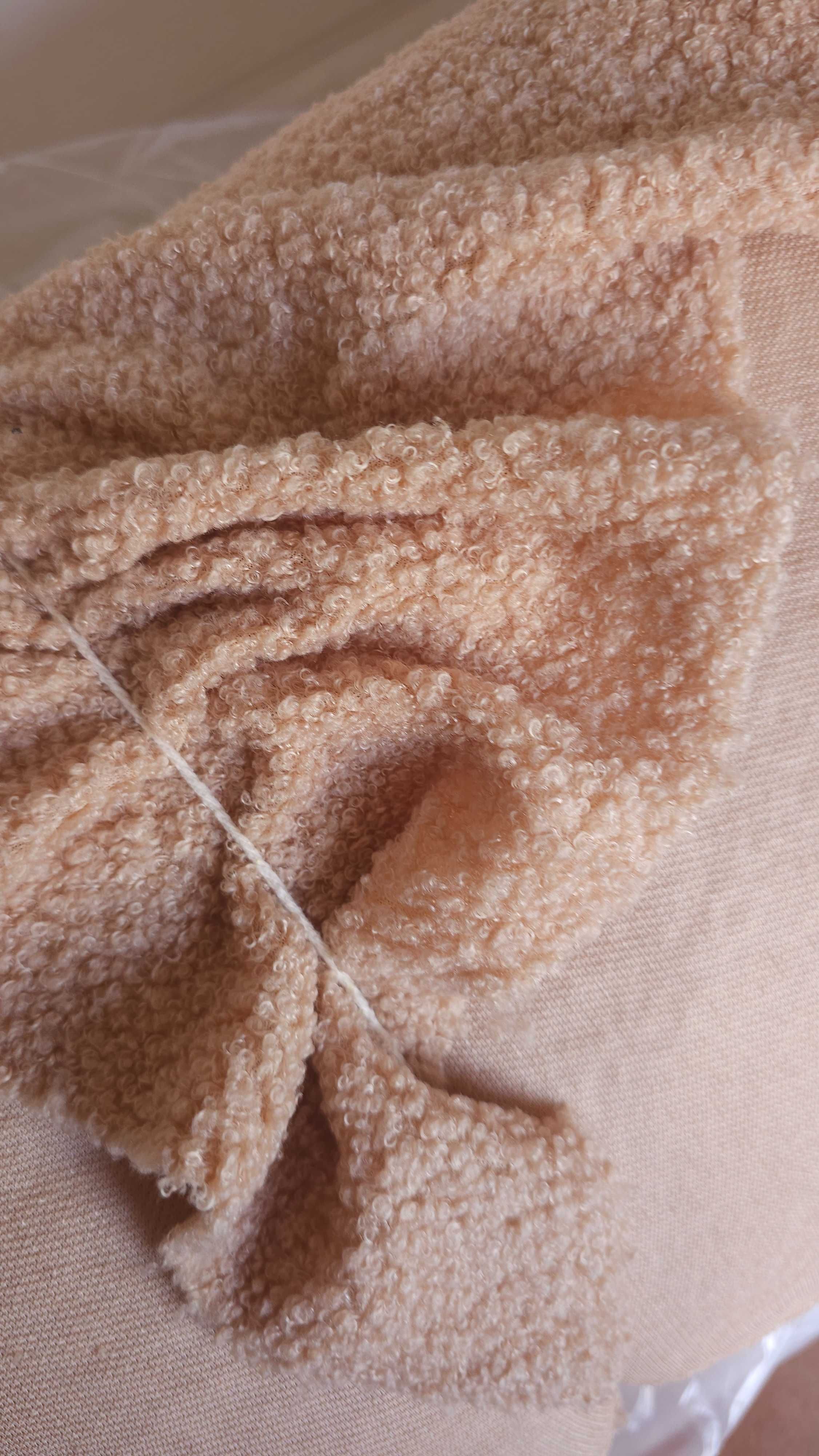 Teddy boucle metraj textil tip blanita 5 m x 1.5m