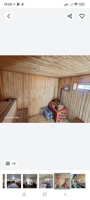 Продается дача 6 соток. 3 ком.( Газалкент)   55000 уе