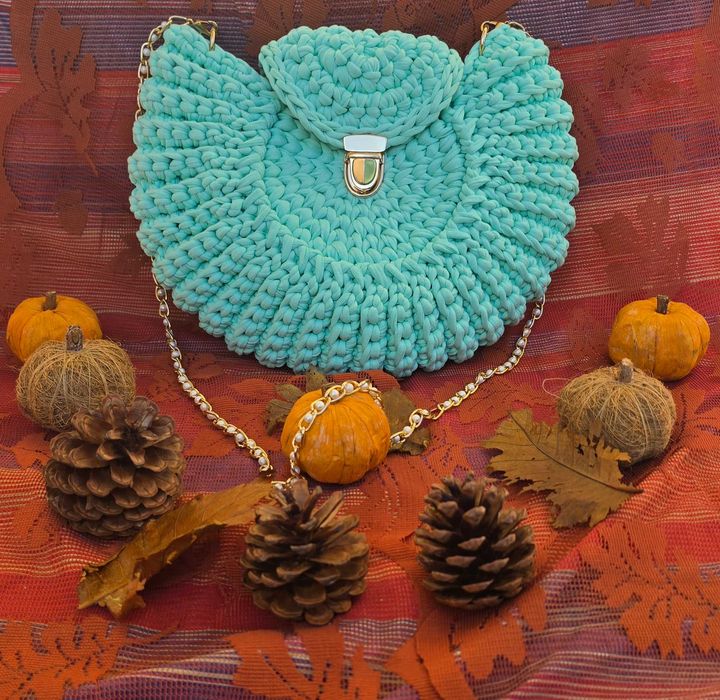 Ръчно плетене чанта