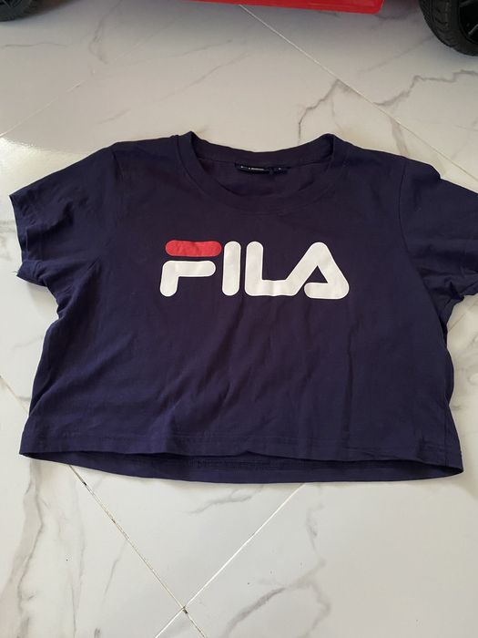 Tricou #Fila cu talie scurta
