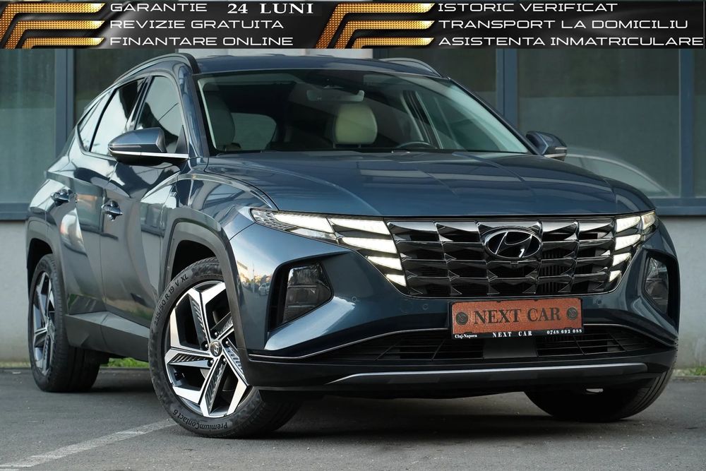 Hyundai Tucson GARANTIE 24 LUNI*RATE*Hybrid*4x4*180Cp*Piele Crem*Distronic*Ventilatie