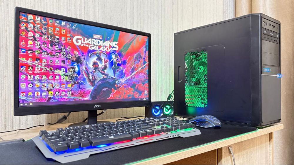 Игровой компьютер Core i5/8GB/SSD/HDD/GTX 550TI +22 дюйм монитор