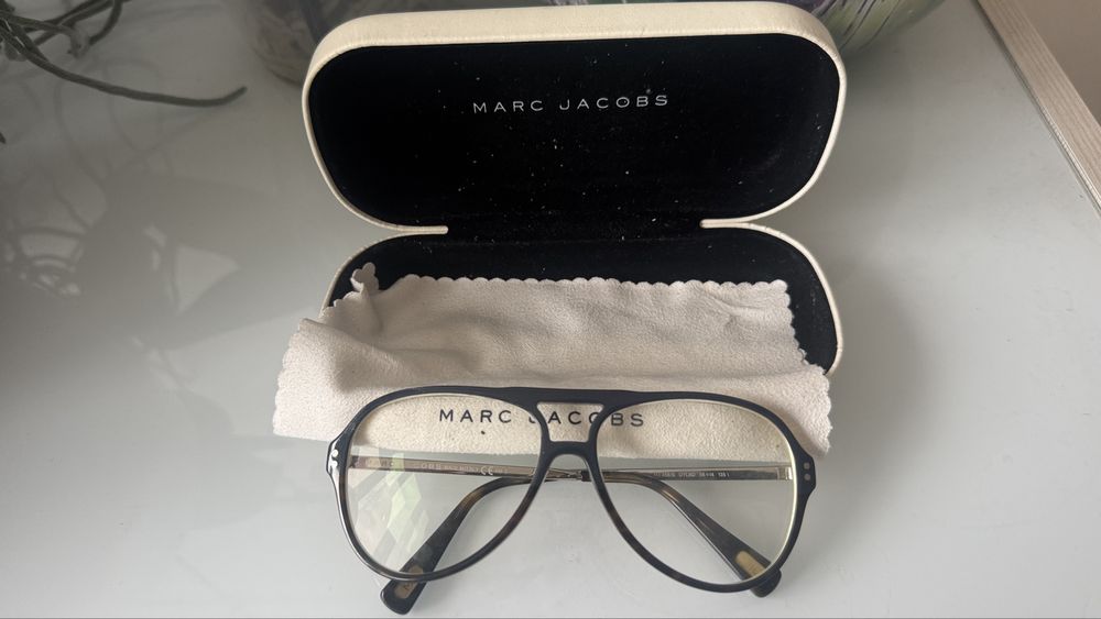 Rame ochelari vedere Marc Jacobs cu toc tip ray-ban aviator soare