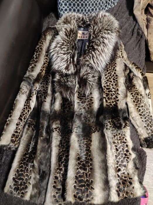 Шубка  "каракал" степная рысь