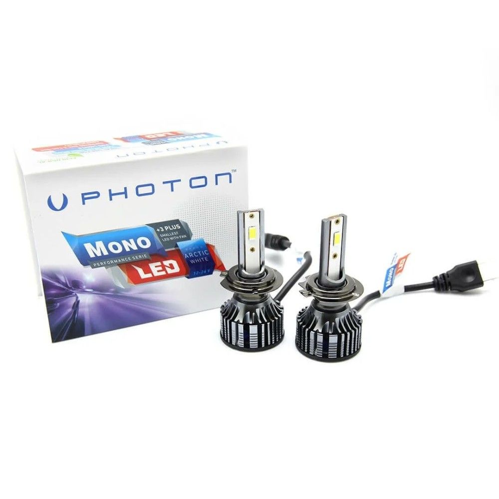 LED крушки Photon Mono H7 12/24V 3Plus