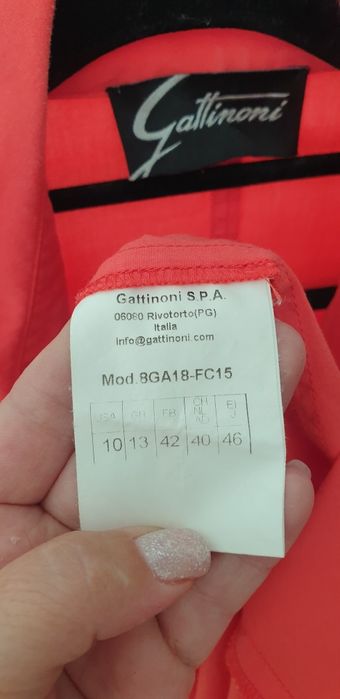Rochie Gattinoni tip cămașă – mărimea 40-42