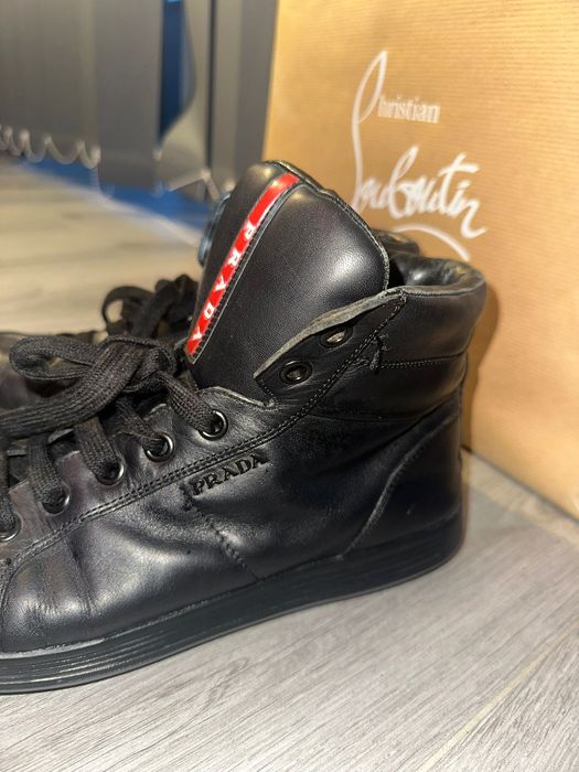 Ghete Prada , originale, în stare f bună