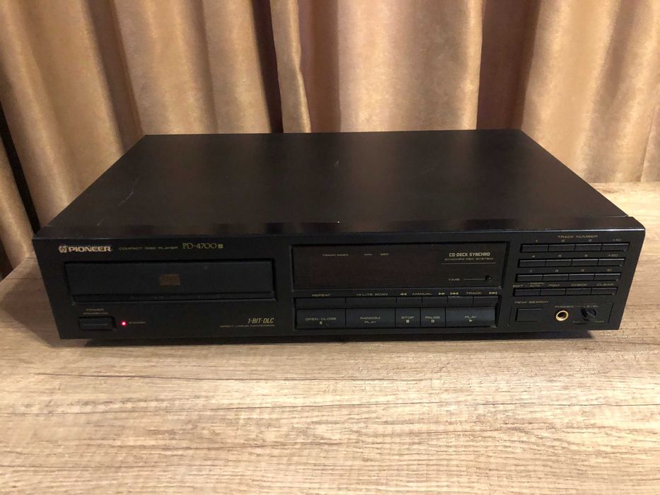 Pioneer PD-4700 cd player, direct linear conversion, cd-deck syncro