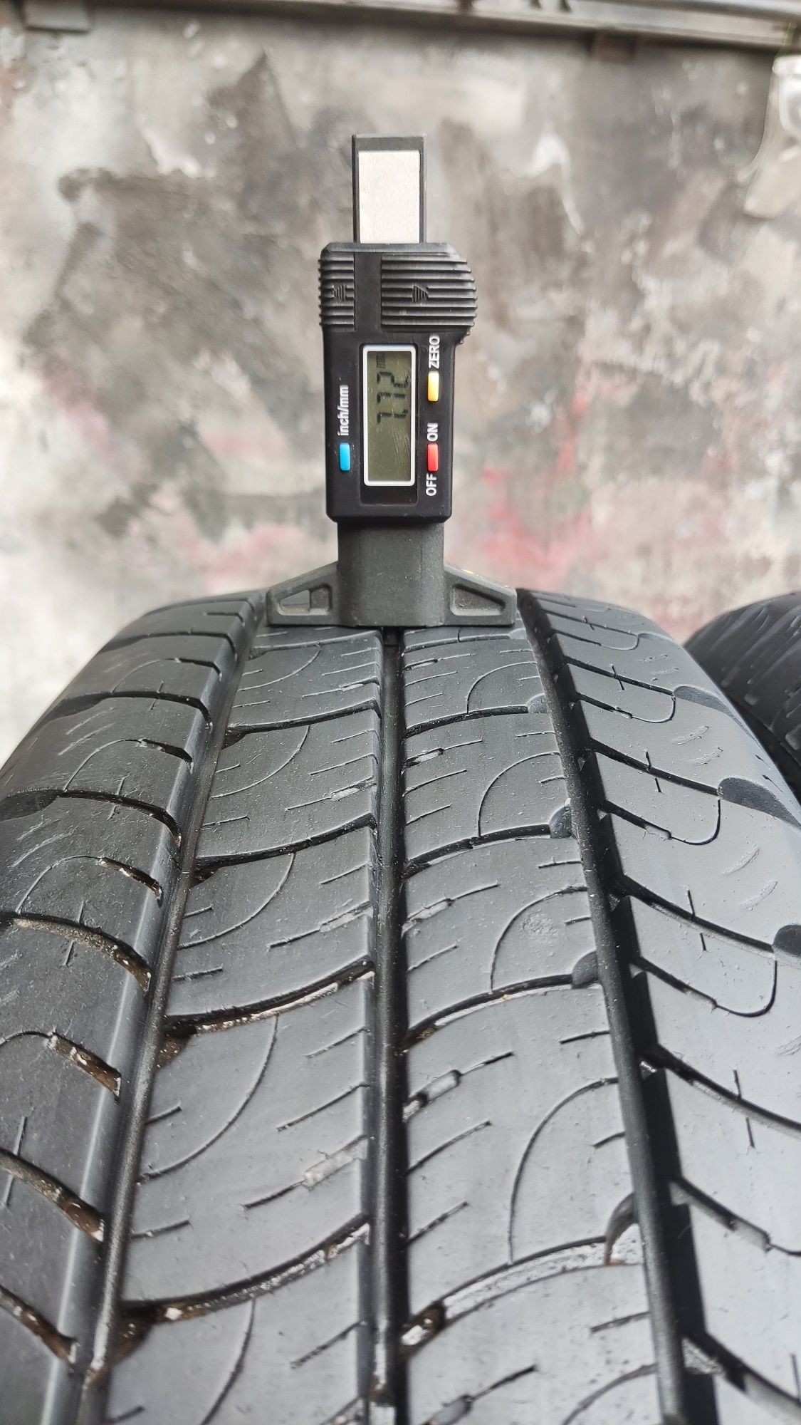 2бр летни гуми 195/60/16C GoodYear Cargo Maraton, 7.7 mm грайфер