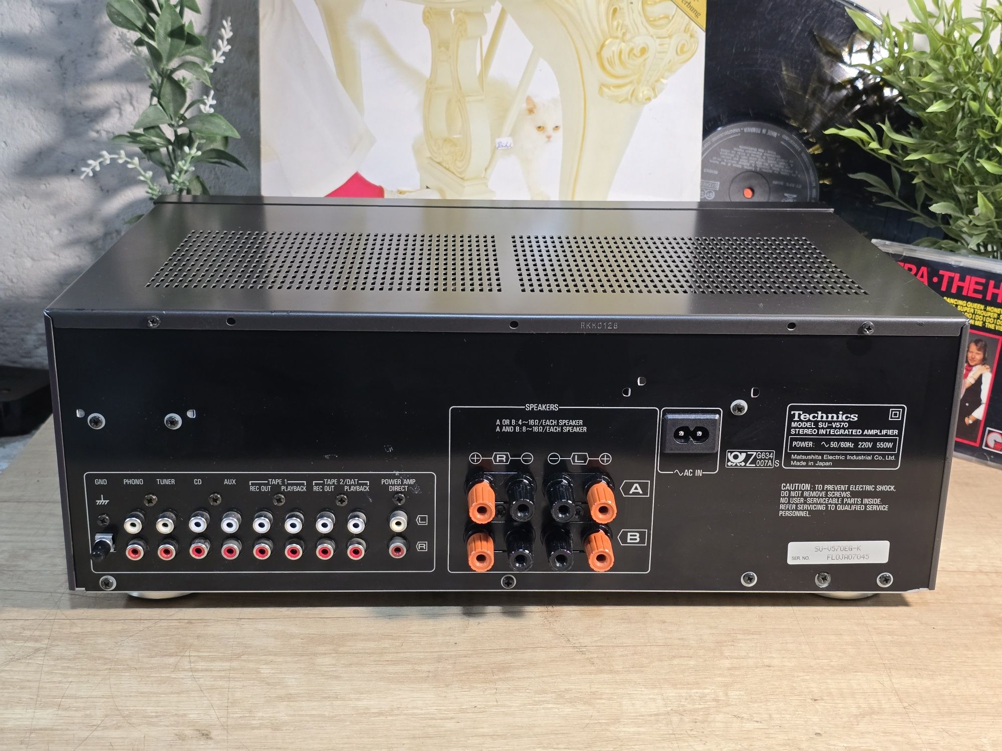 Amplificator TECHNICS su-v570 pxs cap, class AA, made in japan,  hi-fi