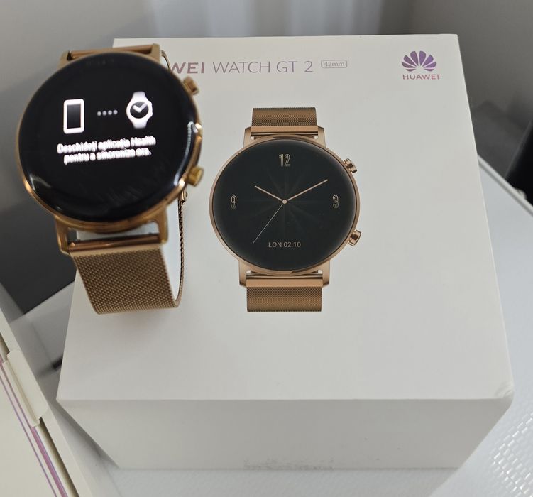 Ceas Huawei GT 2  gold 42mm