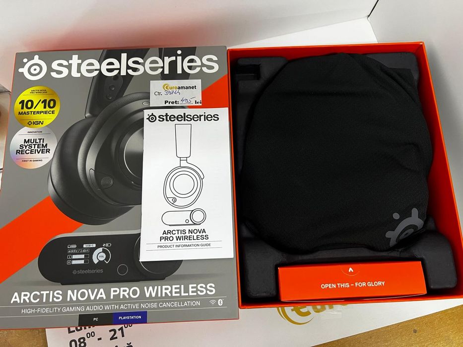Casti gaming SteelSeries Arctis Nova Pro -I-