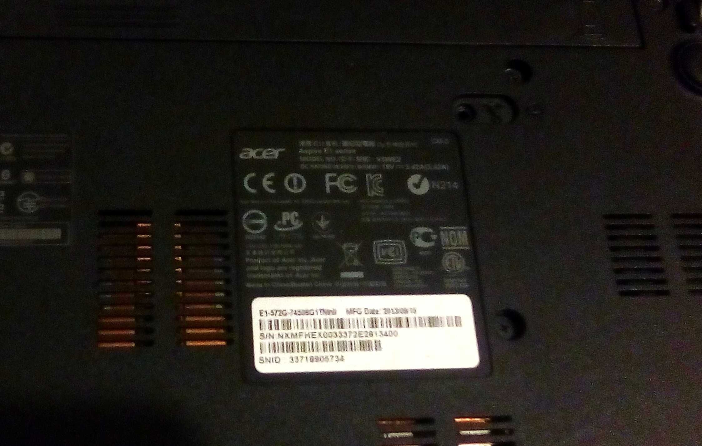 Лаптоп Acer Aspire E 1-572G