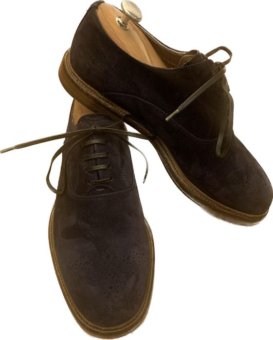 Pantofi Dolce Gabbana, Marsala, Derby, 40