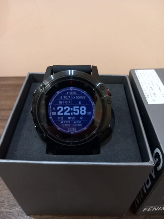 Garmin Fenix 5x plus sapphire като нов!