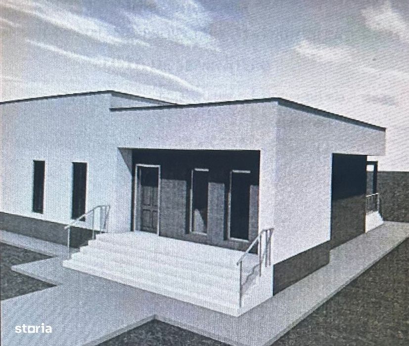 Casa plan parter, 600 mp, 115 mp utili, Metro