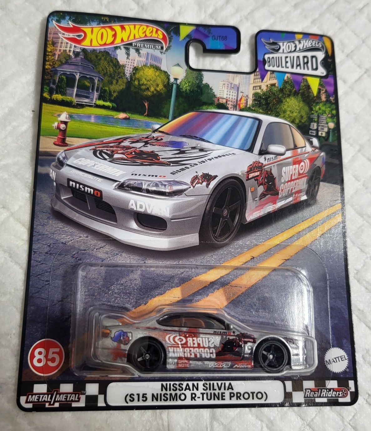 macheta hot wheels premium nissan silvia