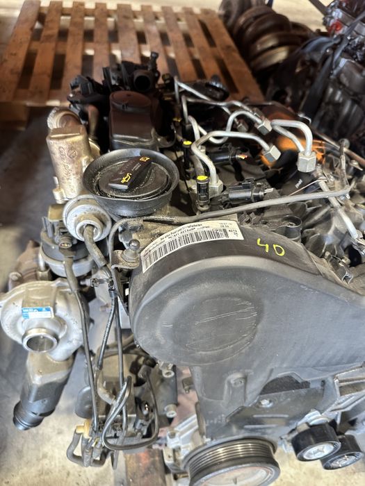 Motor 2.0 tdi Audi A4 A6 cod CAG turbina injectoare pompa injectie
