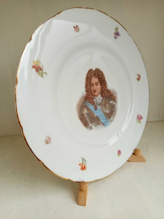 Порцелан чиния Meissen колекционерска Philippe d' Orleans