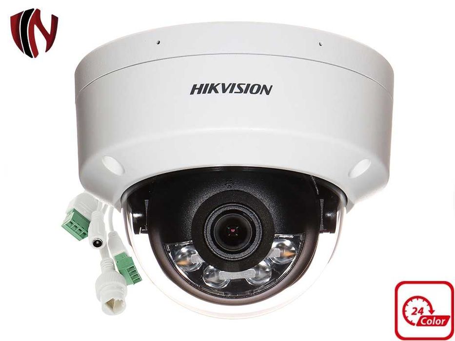 Hikvision DS-2CD2163G2-LIS2U, 6 MPx AcuSense Хибридна IP Камера