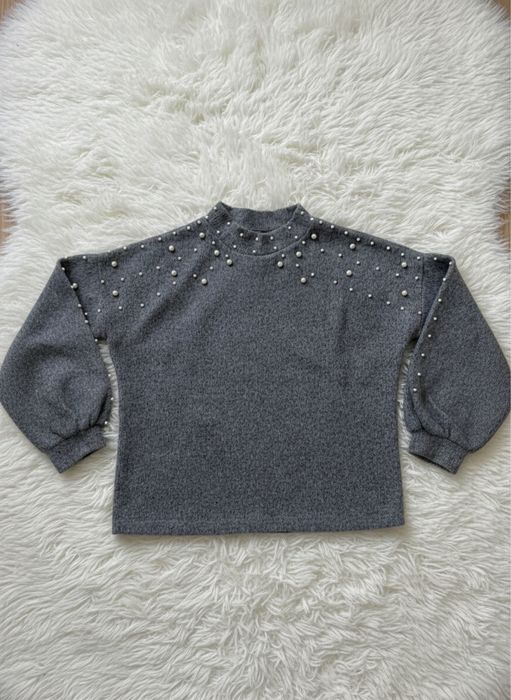 Дамска блуза с перлички