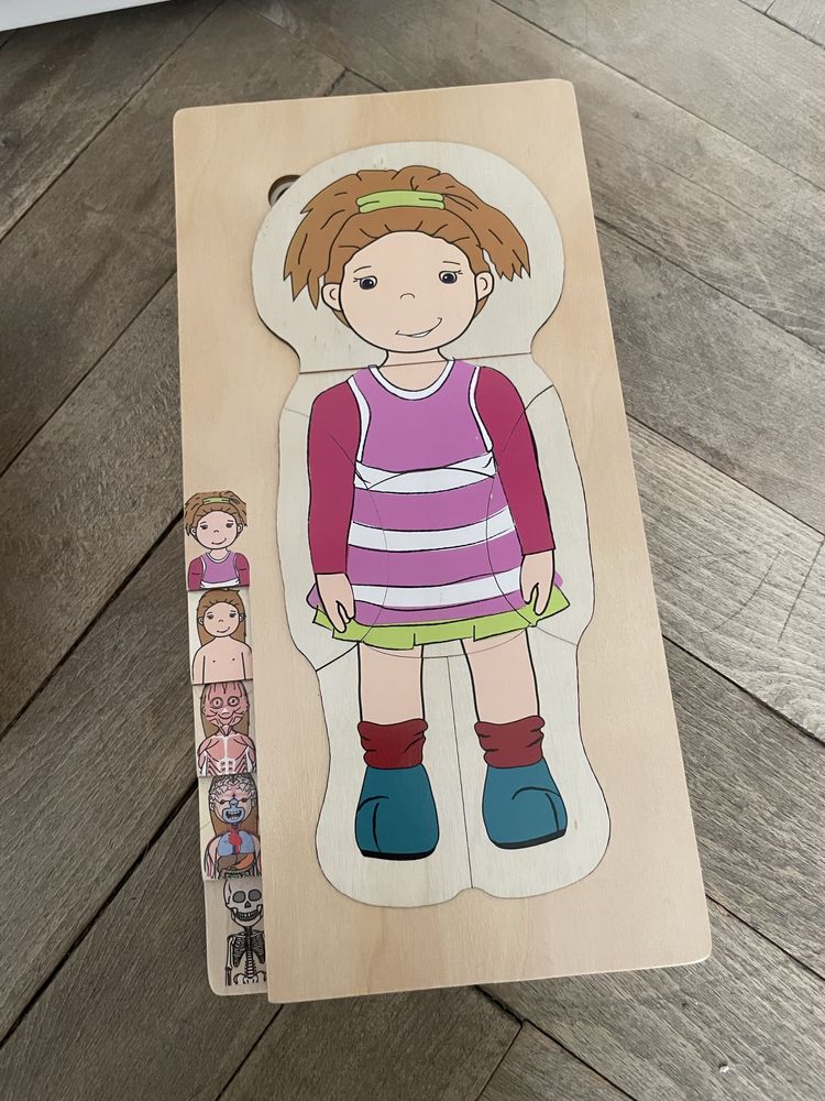 Puzzle uri lemn tip Montessori