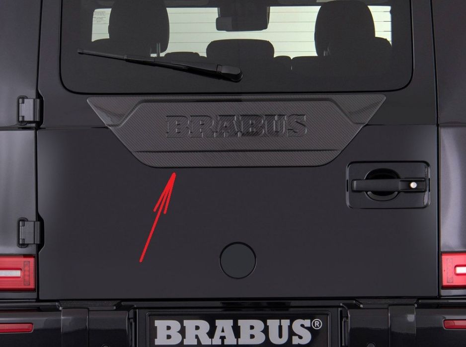 капак за задна врата карбон Brabus за Mercedes G-class W463A W464