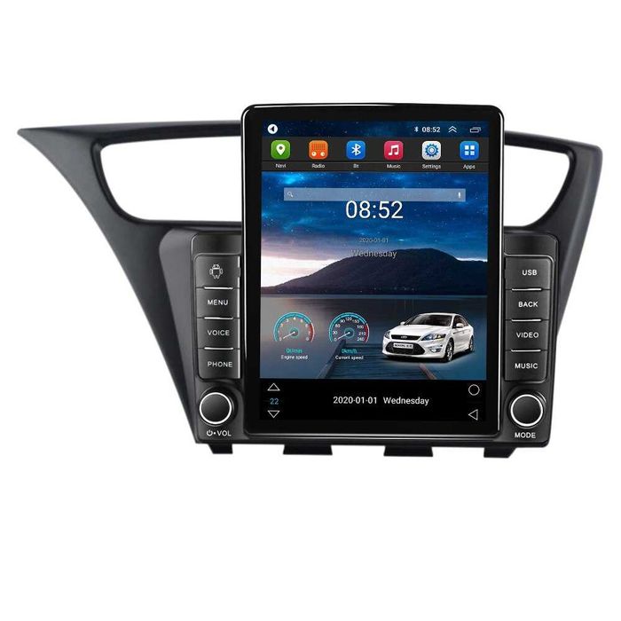 Navigatie Honda Civic Hatchback 2012 - 2017 Ecran TESLA 9.7 " 4GB RAM