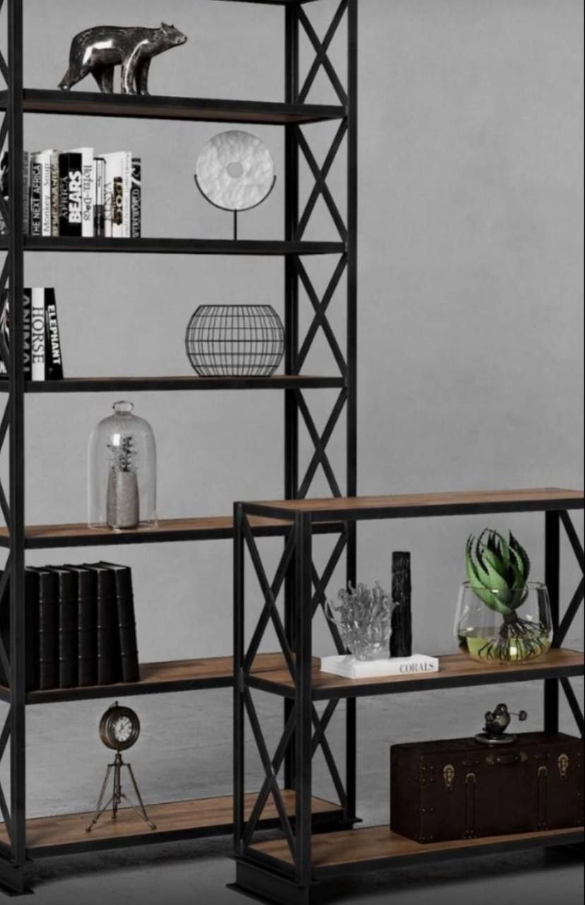 Металлические парты и стеллажи 
стиле LOFT
Совмещаем прочность желе