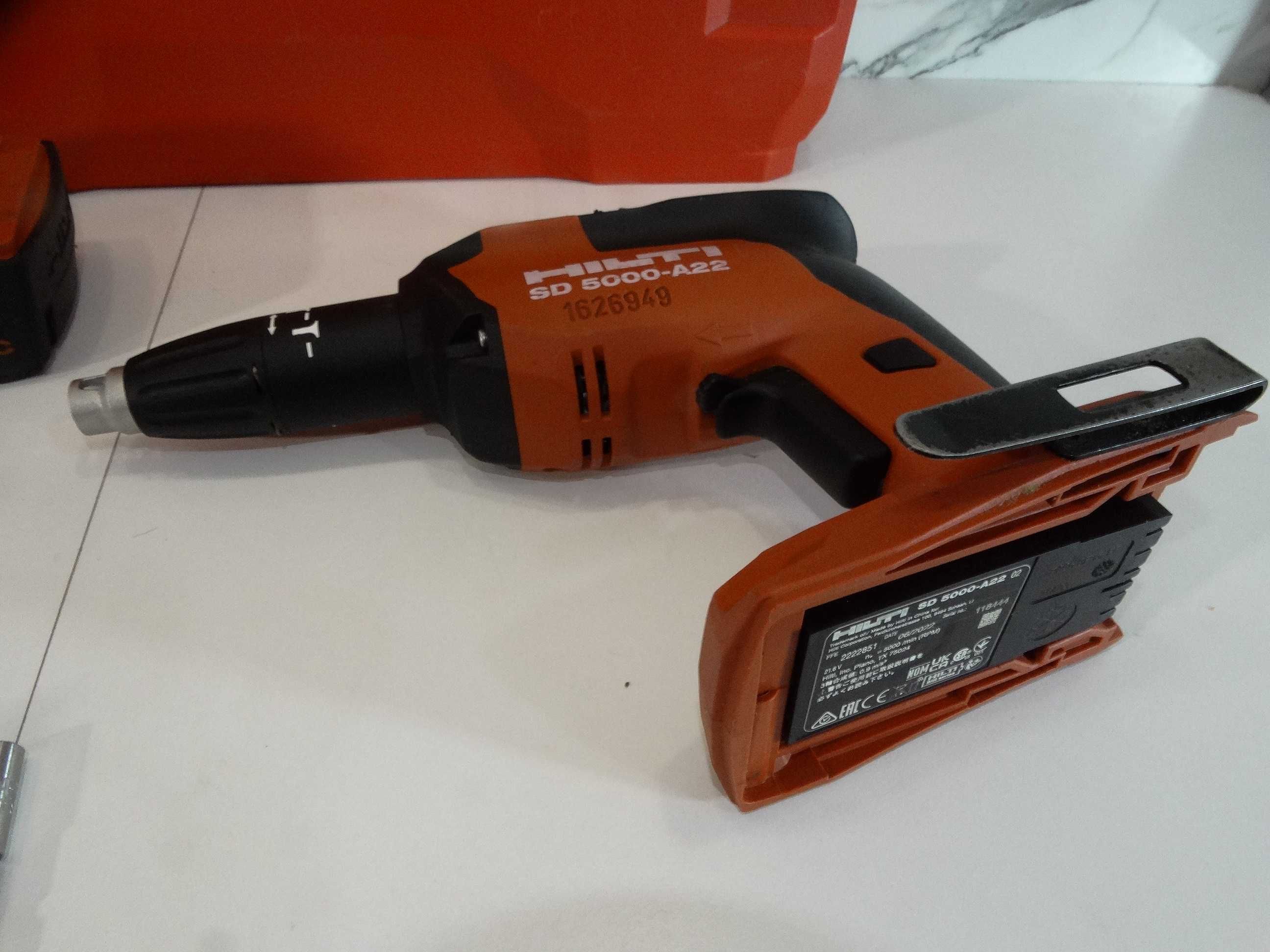 2022 - Hilti SD 5000 / 4.0 Ah - Винтоверт за гипскартон