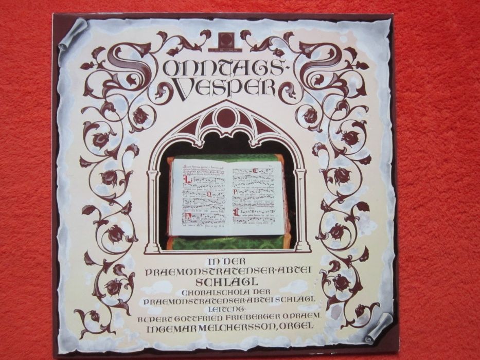 vinil rar Vecernia de duminică în mănăstirea Praemonstratenser (baroc)