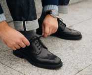 Pantofi derby 44 casual brogue SIOUX piele naturala moale
