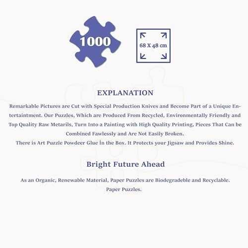 Нов Пъзел за възрастни 1000 части - Нощни Красавици декорация дом игра
