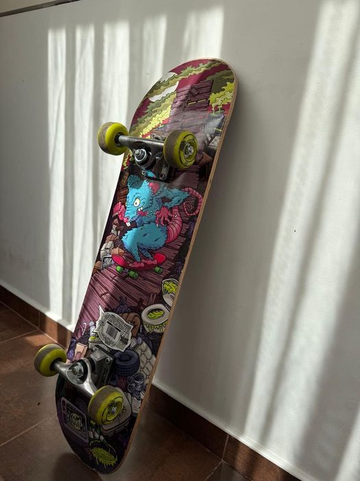 Placă skateboard CP100 MID COSMIC Mărimea 7.6" 8 - 12 ani