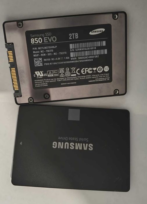 vand ssd samsung evo 850 2tb sata3 2.5" bulk sh 1600+ zile 91% viata