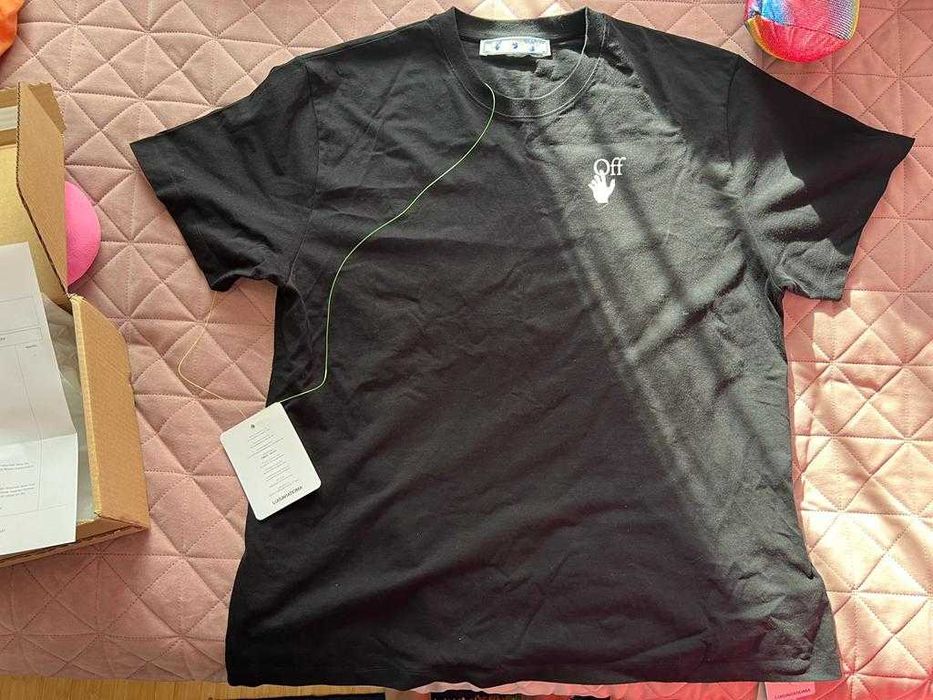 Tricou OFF WHITE original-NOU cu eticheta si factura