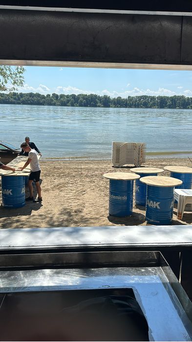 Sezlonguri•gratare•dozator bere•friteose inox•terasa