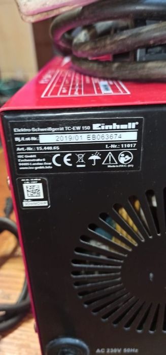 Transformator de sudura Einhell