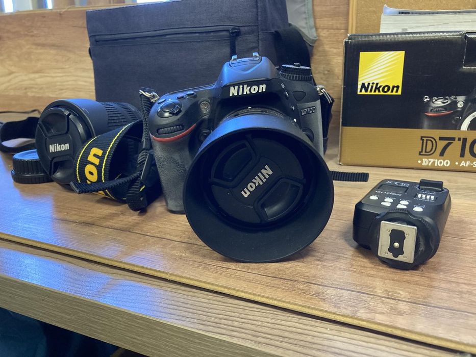 Оборудване за фото студио и фотоапарат