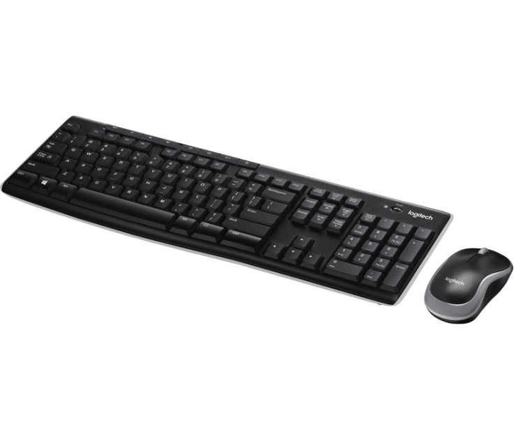 Безжична мишка и клавиатура Logitech Wireless Combo MK270