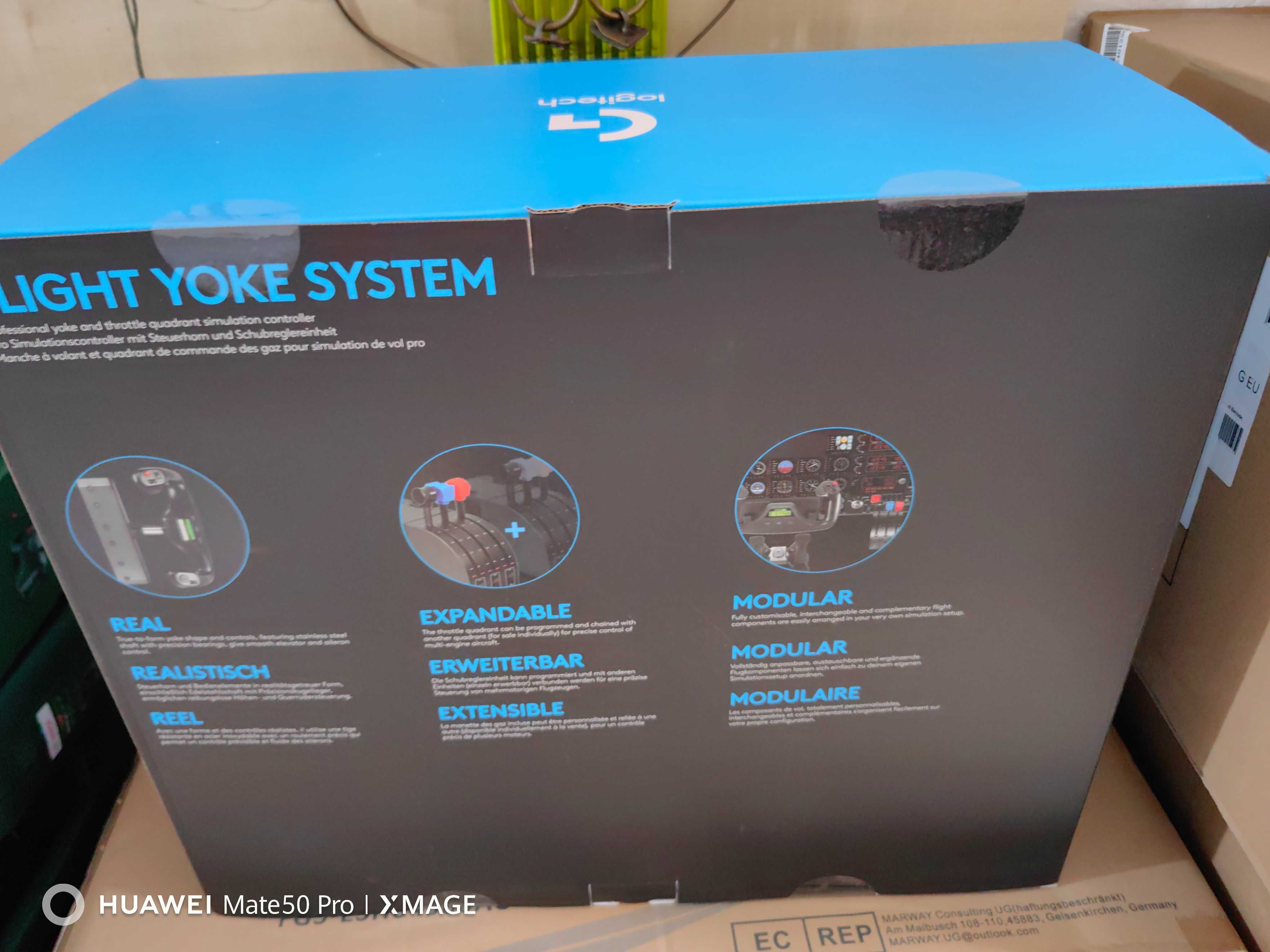 Joystick PC, simulator avion