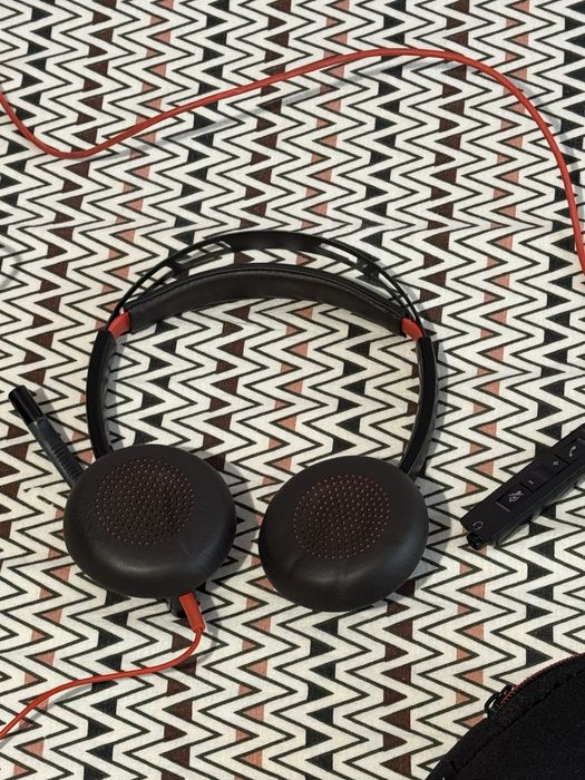 Casti Poly Blackwire C5200, stereo, microfon, 3.5mm jack, USB A, trave