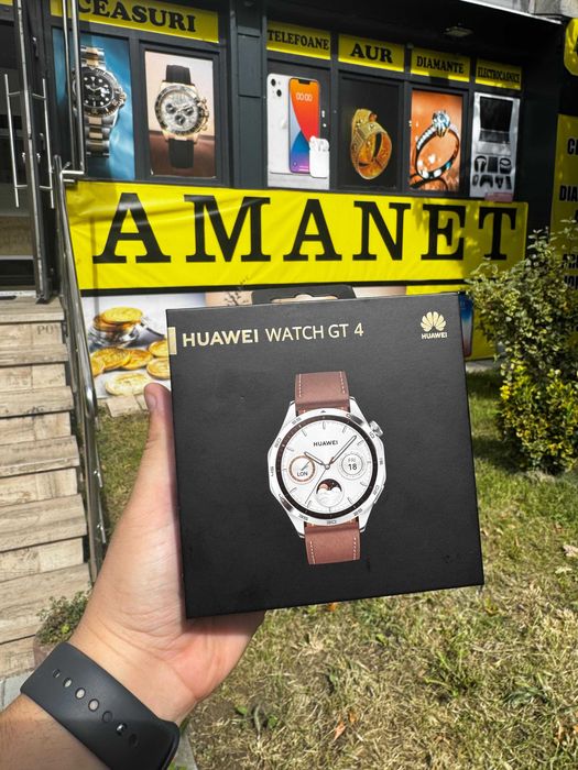 Huawei Watch GT4 / 46mm / GPS / Black - Full Box