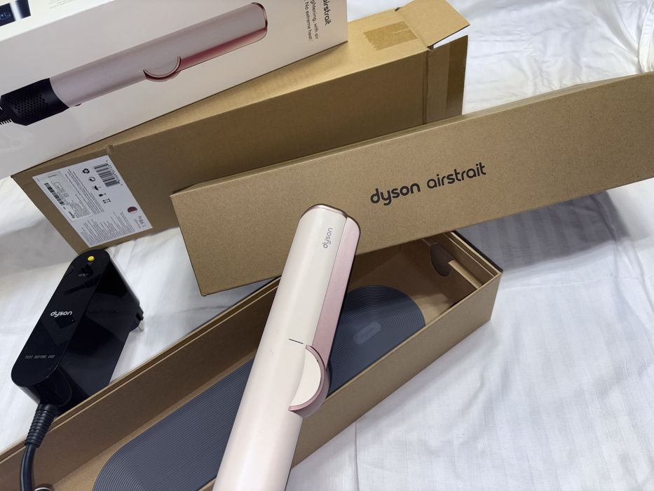 Dyson Airstrait Air Strait roz rose trandafir fucsia nou placa feon