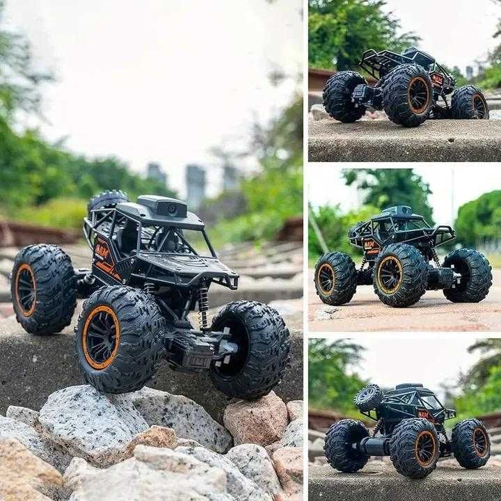 Masina off-road cu telecomanda si camera HD Masina RC Jeep Teren Greu