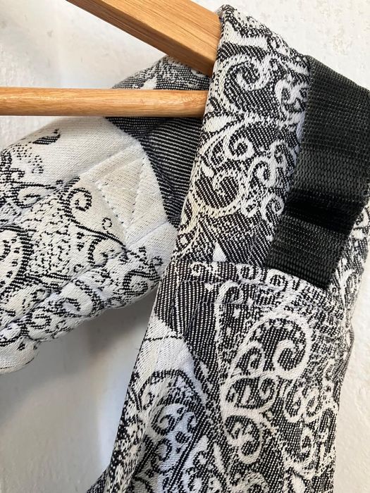 Sistem ergonomic Lenny Lamb TODDLER Silver Butterfly, 100% bumbac, Se