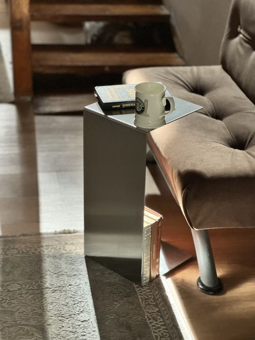 Журнальный столик из нержавеющей стали AISI 304 3mm