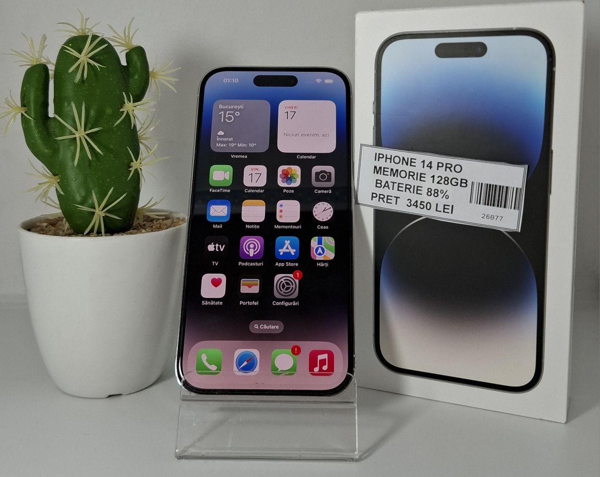 IPhone 14 Pro memorie 128GB