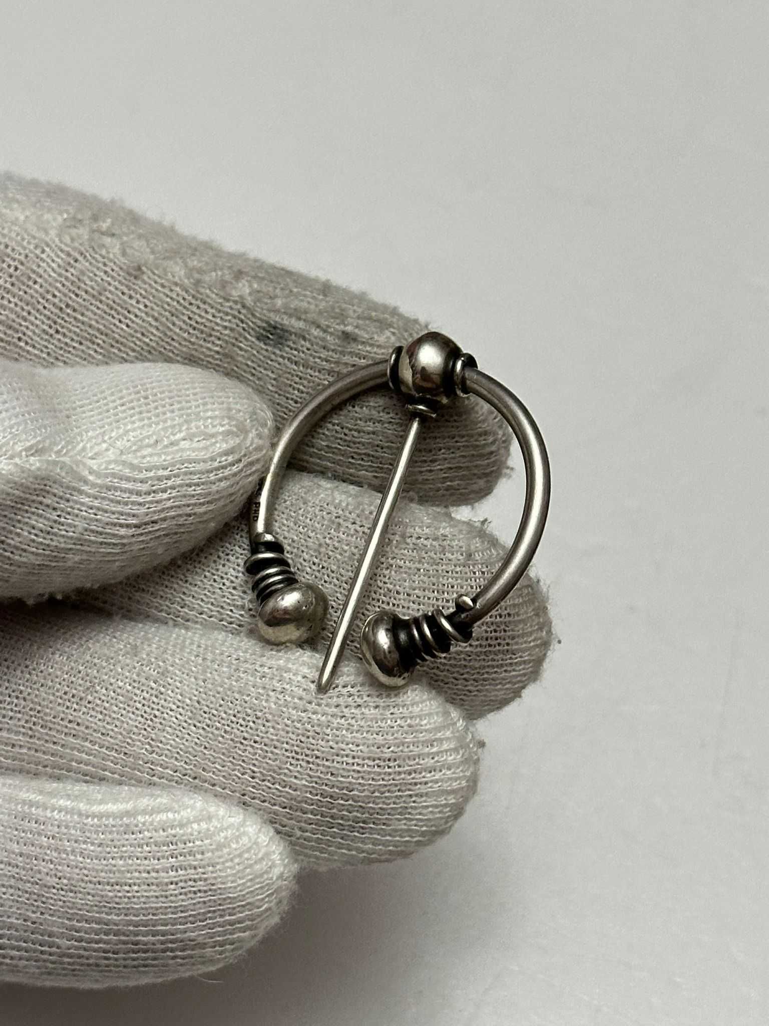 FIBULA ARGINT 925 - PWR - Brosa - Vikinga - Norway - Vintage !