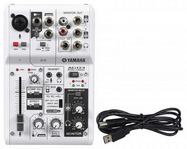 Звуковая карта Yamaha ag03